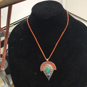 Egyptian looking ornament necklace